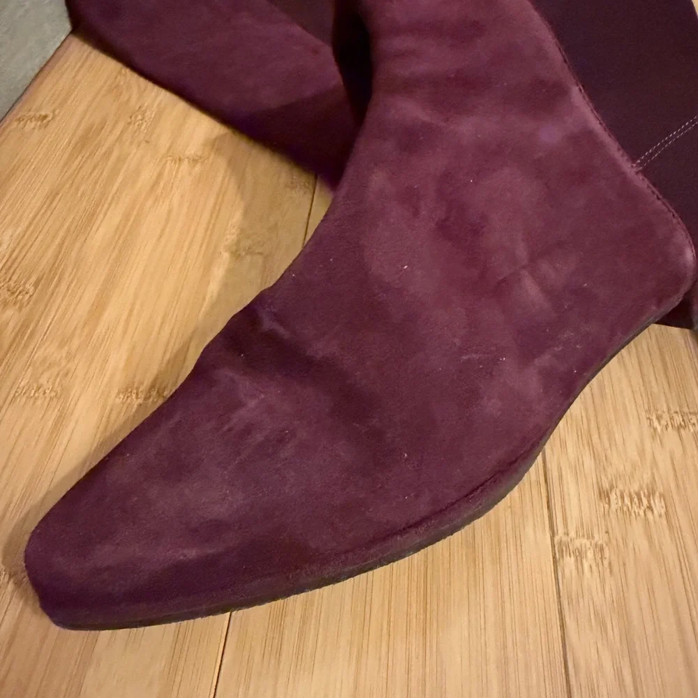 Stuart Weitzman Gams Suede Over the Knee Boots